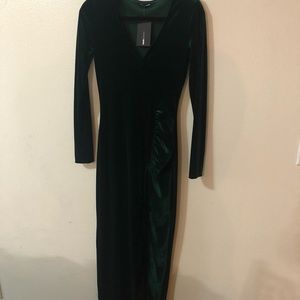 Fashion Nova Love Sex Magic Velvet Dress